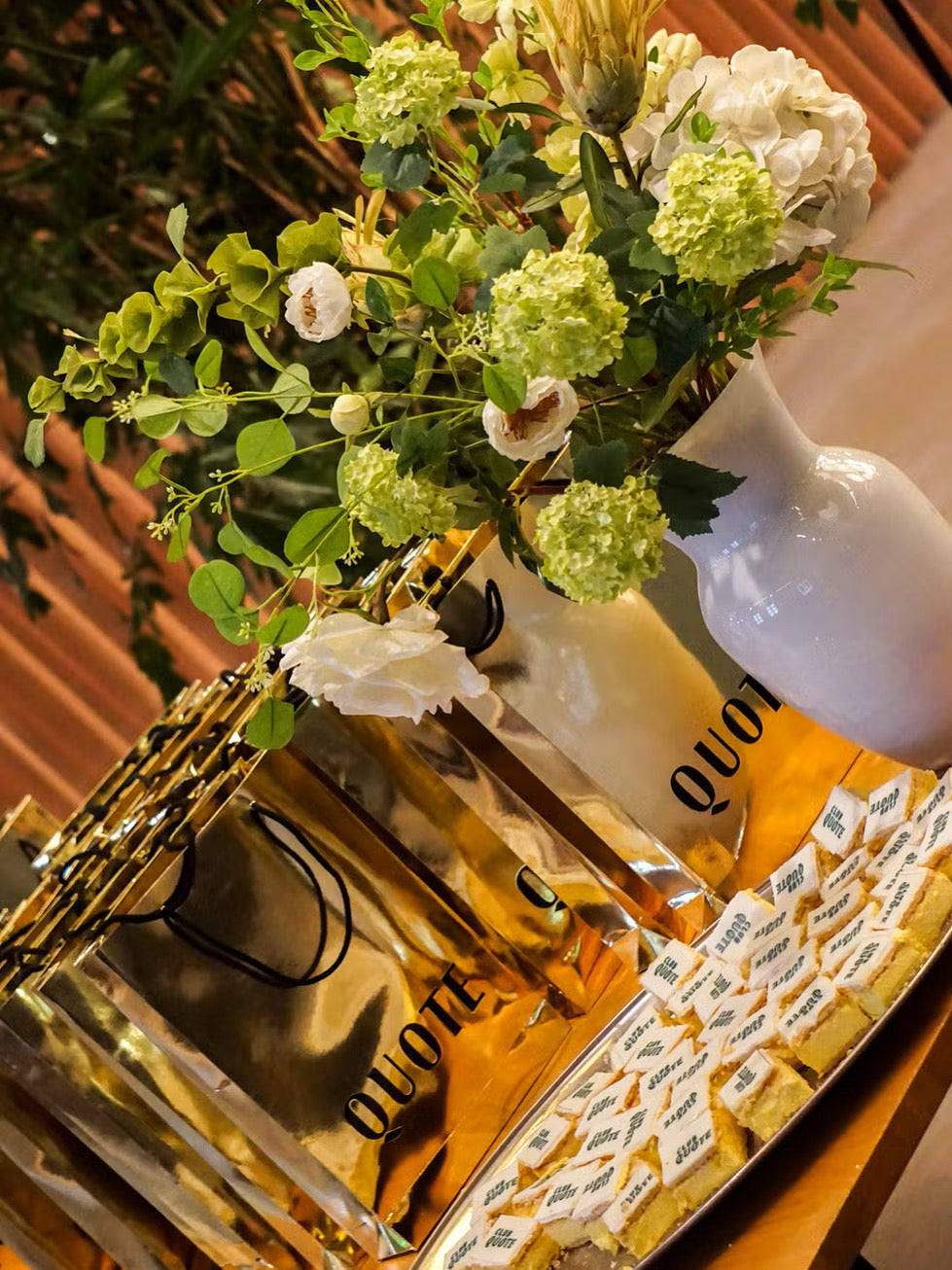 Duurzame eventstyling: Reflower bij Club Quote met Saskia Egas Reparaz