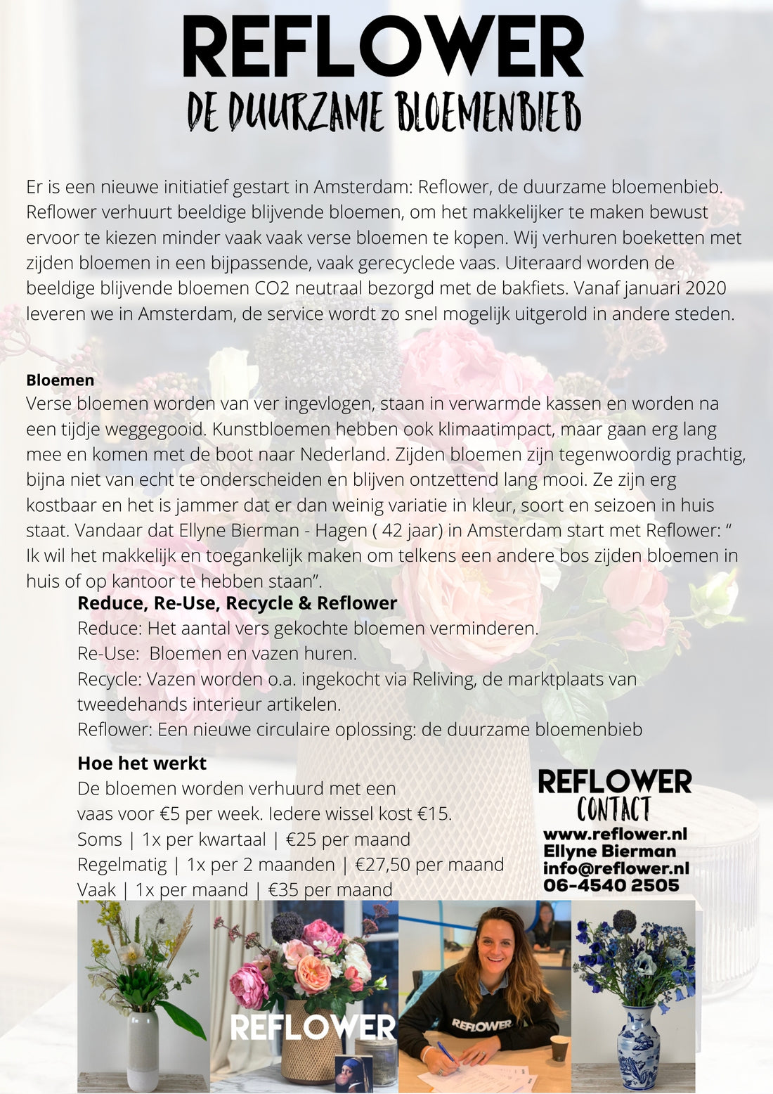 Persbericht Reflower