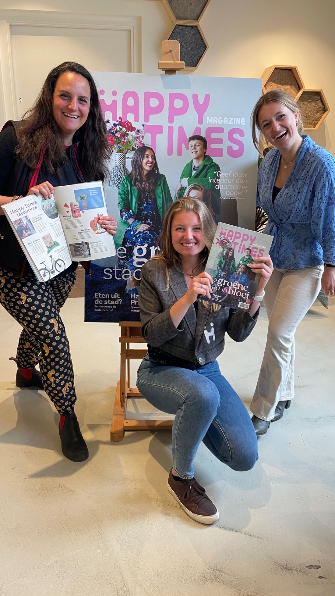 Happy Times Magazine x Reflower