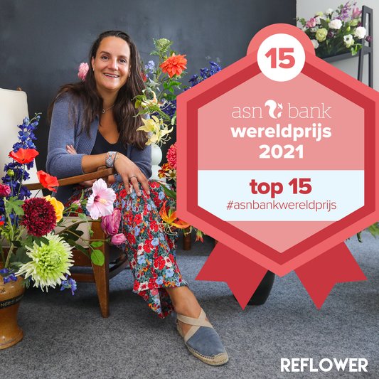 Reflower in de Top15 ASN Bank Wereldprijs 2021