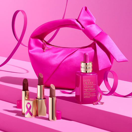 The House of Beauty - Pink Ribbon Pop-Up met onze blijvende bloemen.