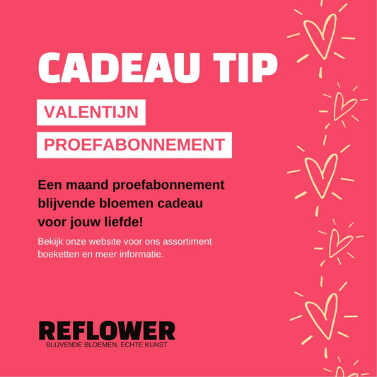 Valentijn Cadeau - Reflower Proefabonnement