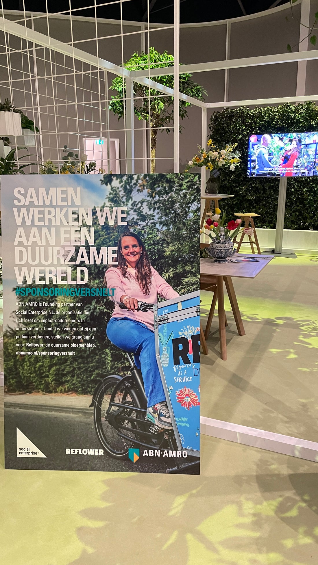 Reflower op het ABN AMRO Open: liefde voor duurzame bloemen