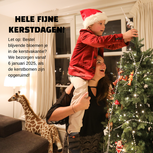 Hele fijne kerstdagen!