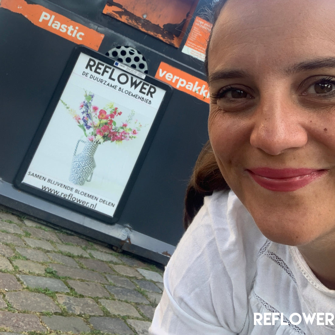 Reflower Ellyne Bierman outdoor campagne Westertoren