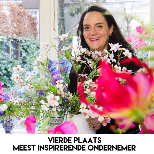 4e plaats Meest Inspirerende Ondernemer van het Jaar