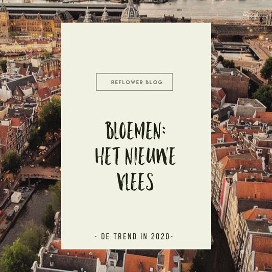 Bloemen het nieuwe vlees