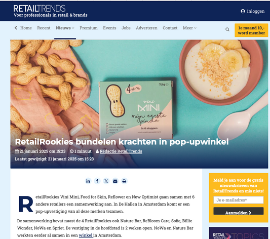 RetailRookies bundelen krachten in pop-upwinkel