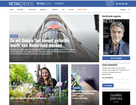 Retailtrends: Startup van de maand - Reflower