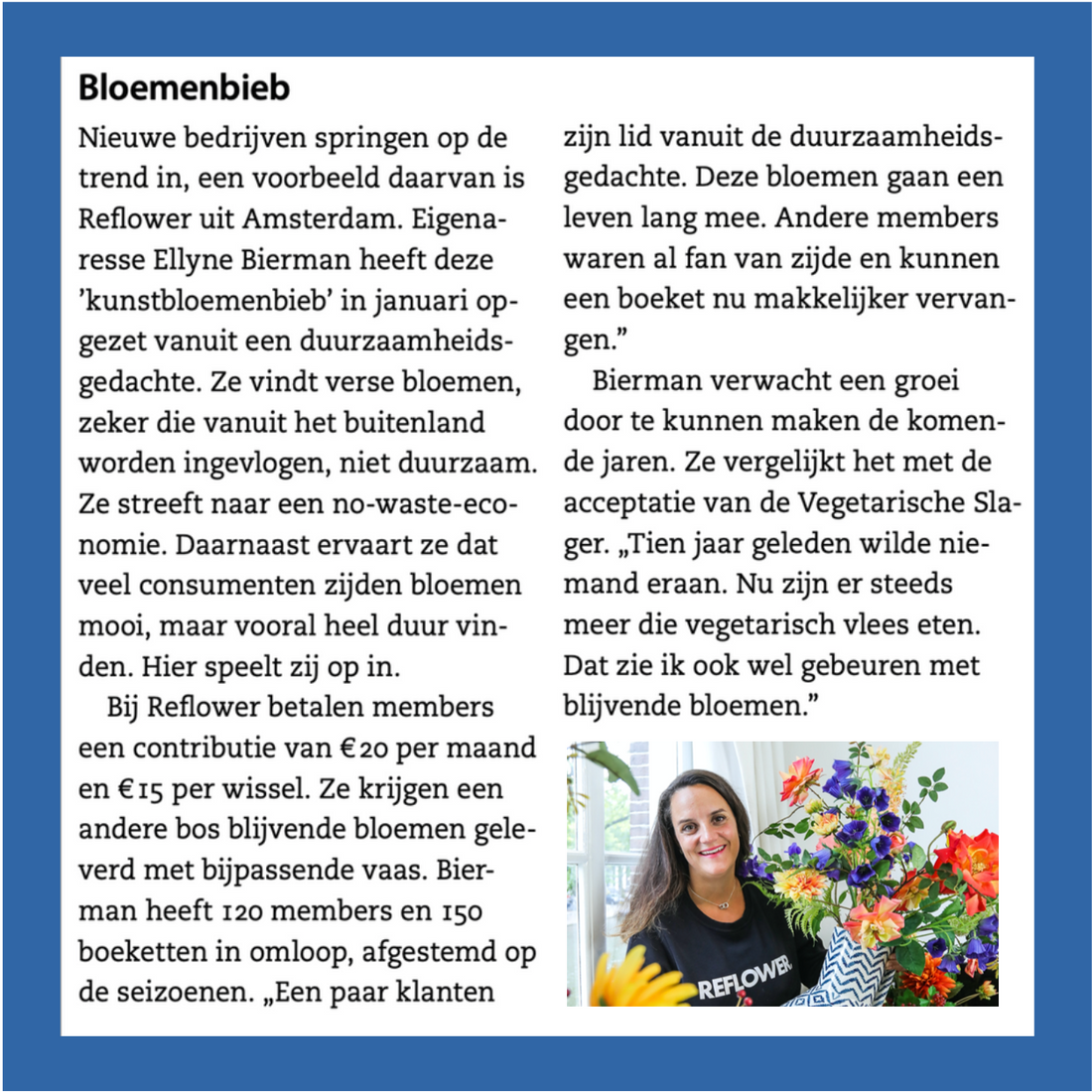 Publicatie door vakblad hortipoint