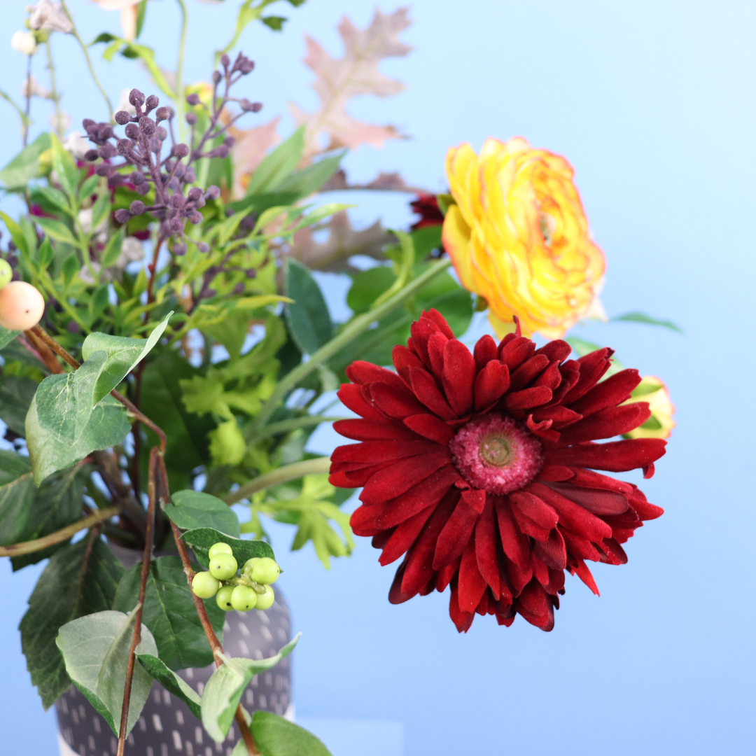 L - Arnoud | Studio Harm & Elke vaas met kunstbloemen | Large