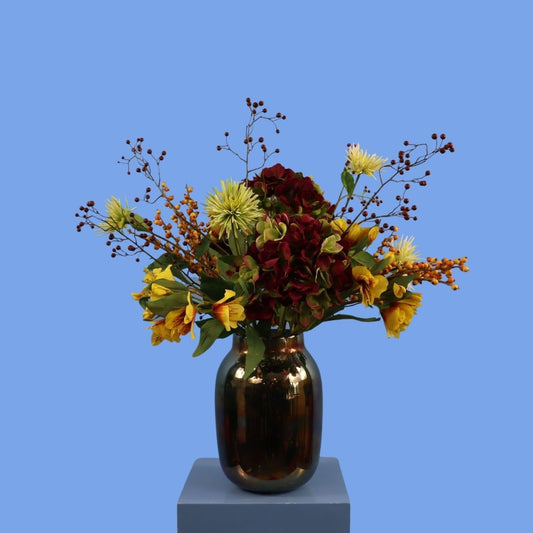 L - Cath | &Klevering vaas met kunstbloemen | Large