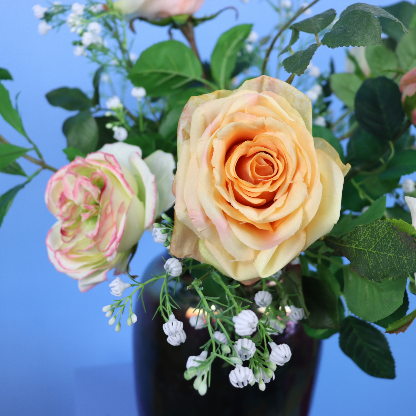 Kunstboeket Melle in &Klevering vaas, maat L – Reflower