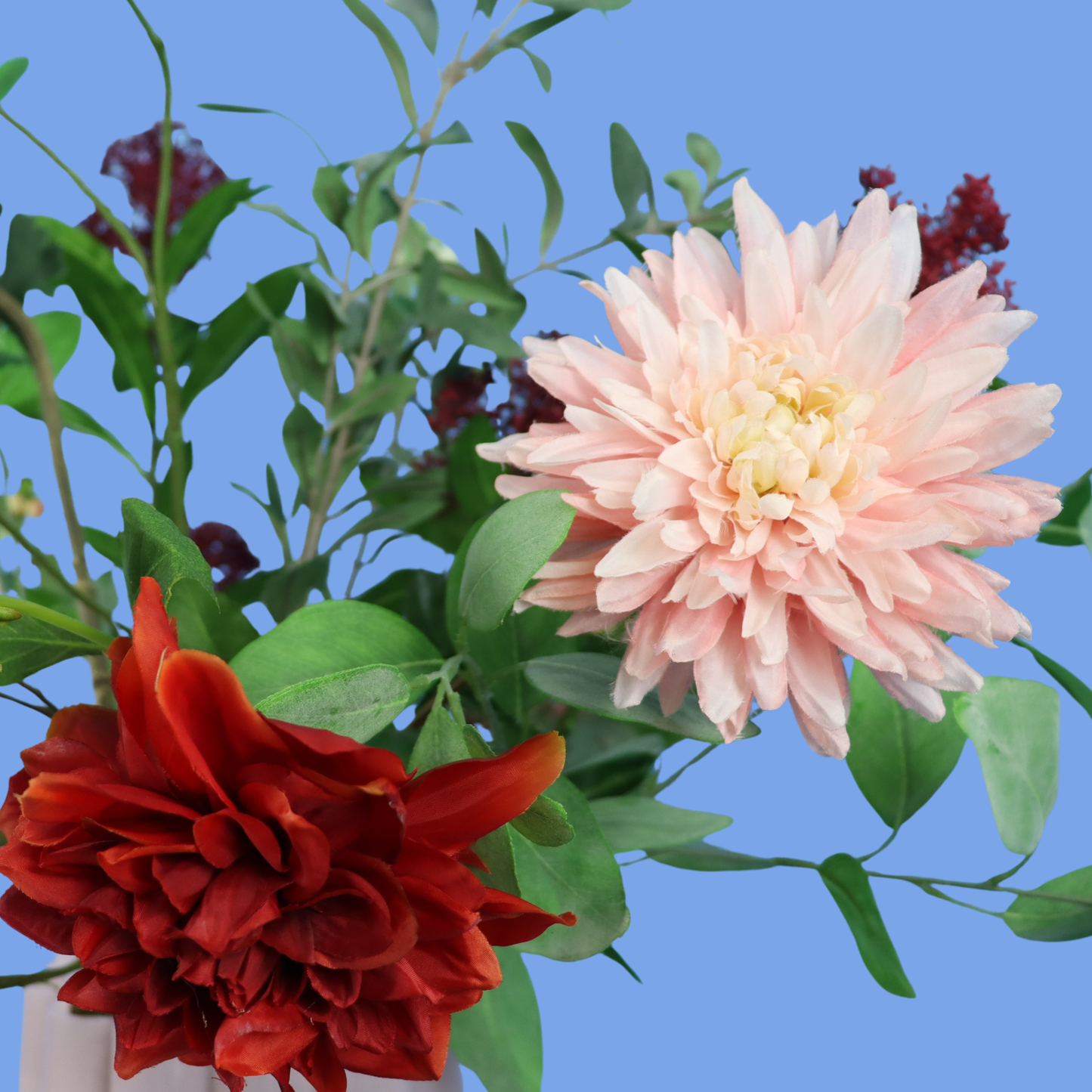 XL - Rudy | Pols Potten vaas met kunstbloemen | XL