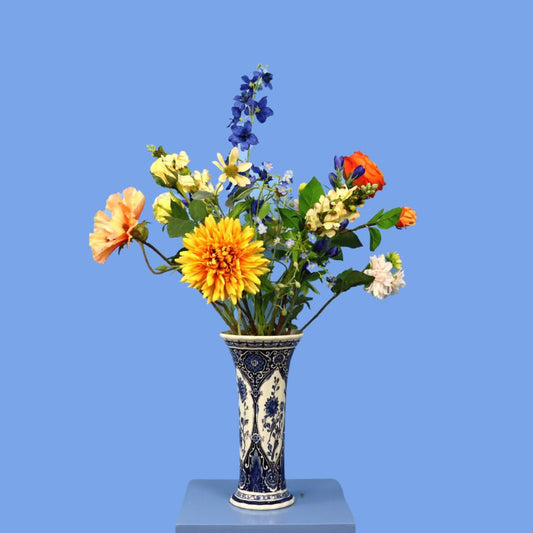 Kunstboeket Alison in Reliving vaas, maat L – Reflower