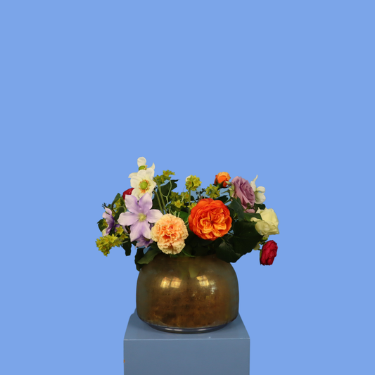 M - Becca | Pols Potten vaas met kunstbloemen | Medium