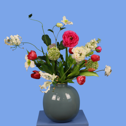 L - Frasier | Pip Studio vaas met kunstbloemen | Large