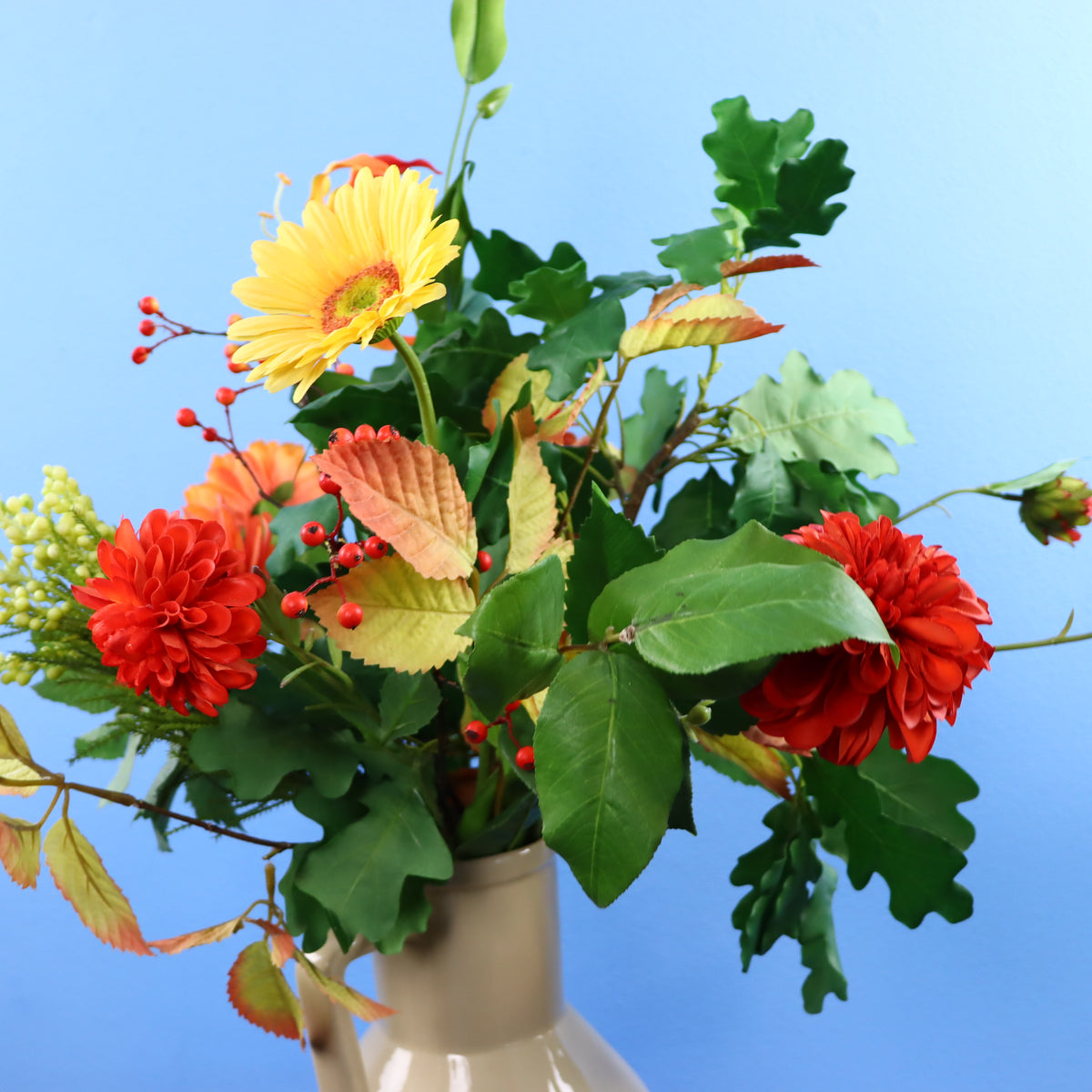 Kunstboeket Sabijn in Return to Sender vaas, maat M – Reflower