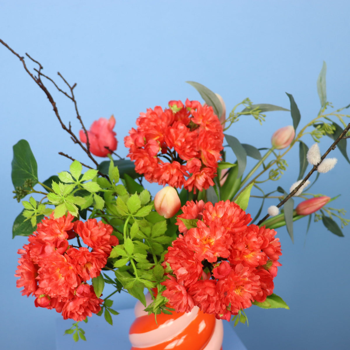 M - Sep | House Vitamin vaas met kunstbloemen | Medium