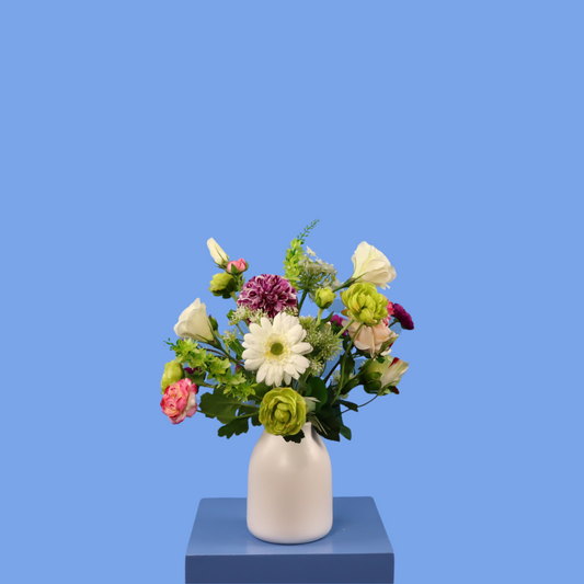 M - Kirsten - witte vaas