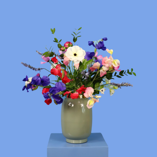 M - Melly | Pip Studio vaas met kunstbloemen | Medium