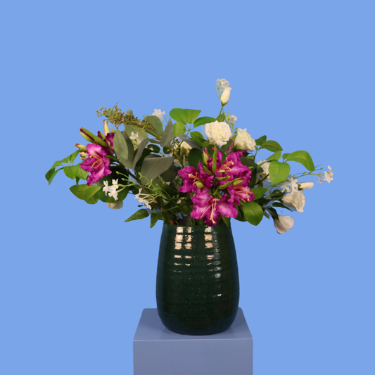 XL - Wenda | Serax vaas met kunstbloemen | XL
