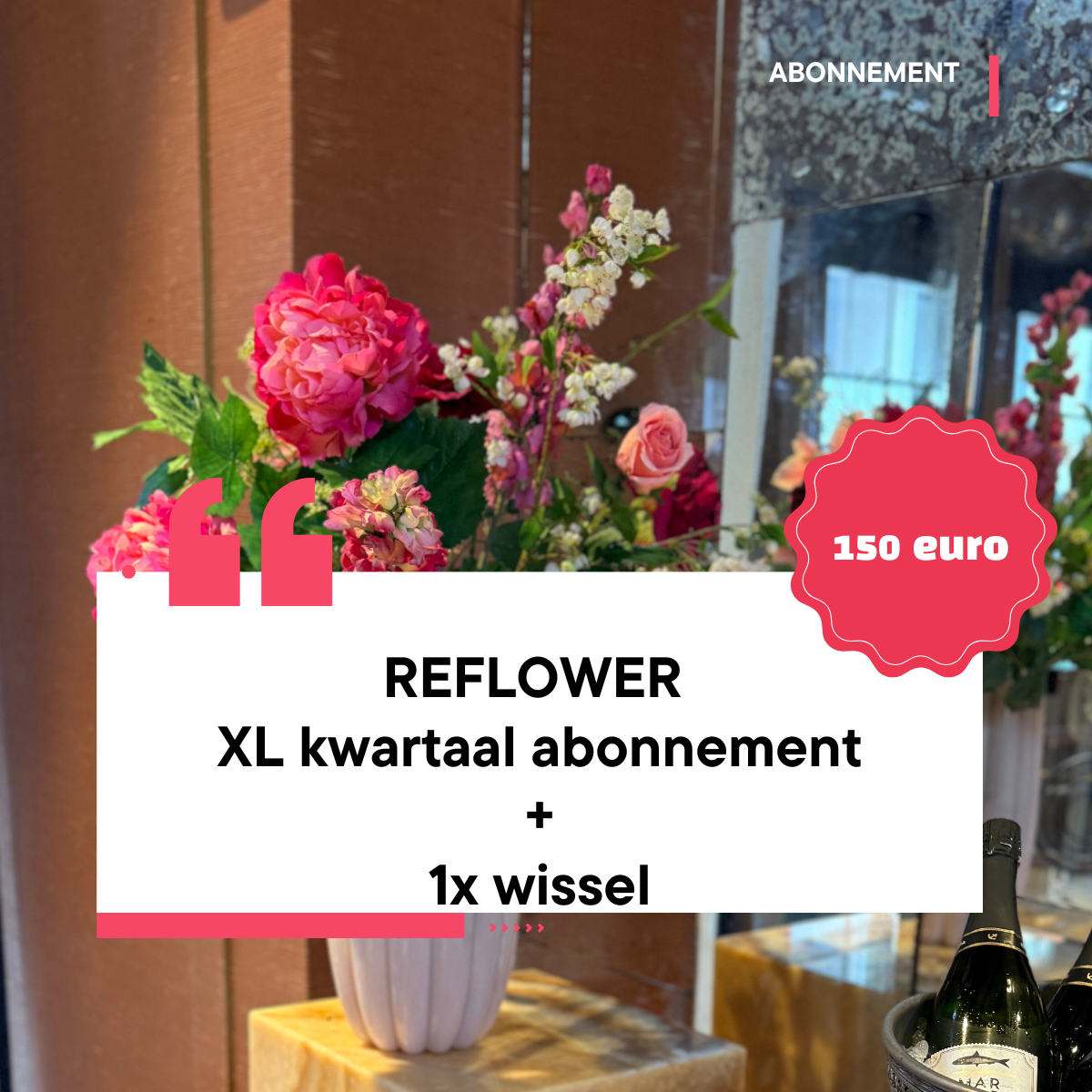 Kwartaalabonnement XL incl. 1 wissel