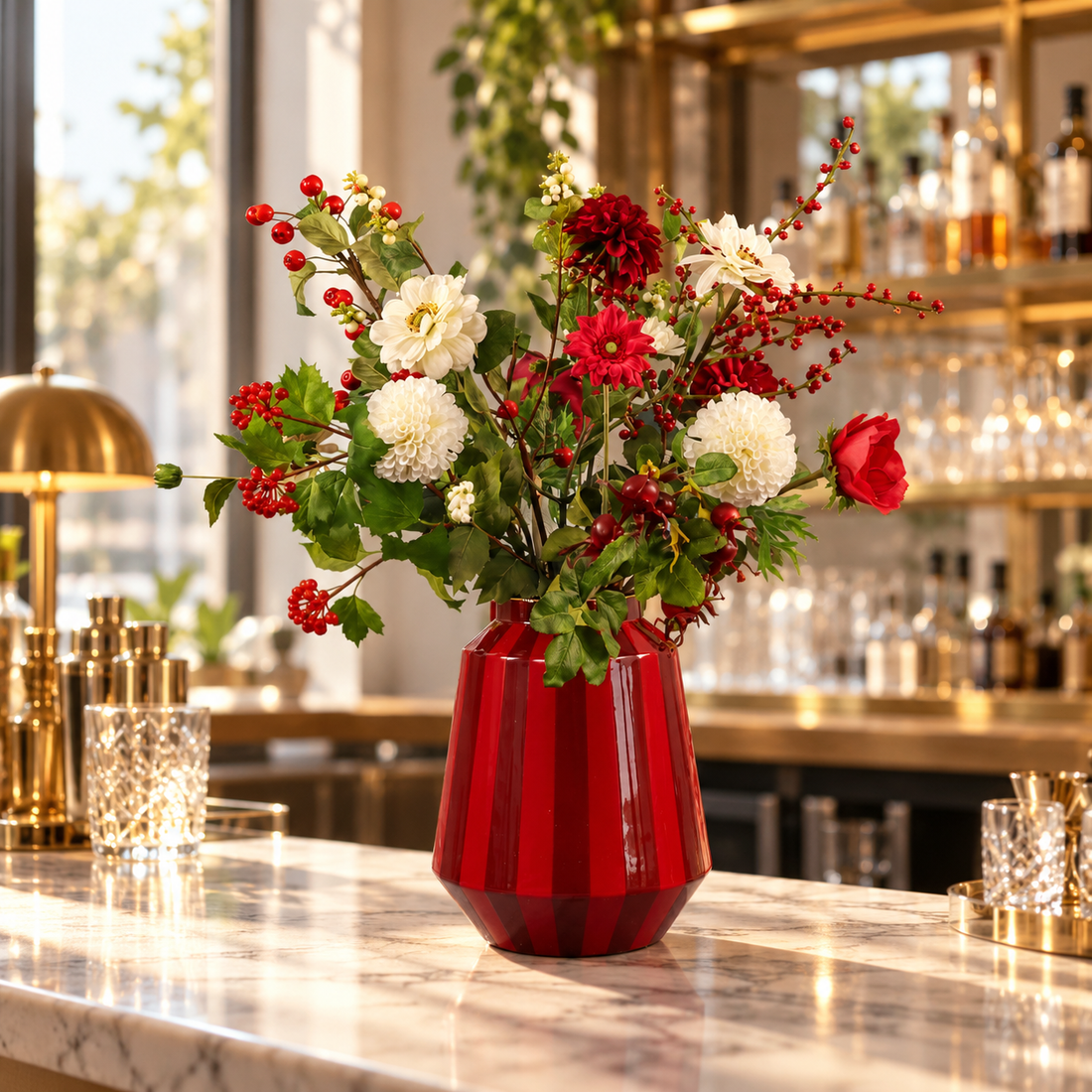 Kunstbloemen voor horeca en hotels