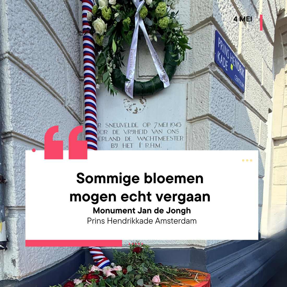 Vier vijf mei - door Ellyne Bierman
