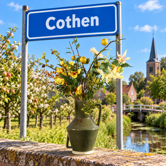 Kunstbloemen in Cothen: elke woensdag bezorgd