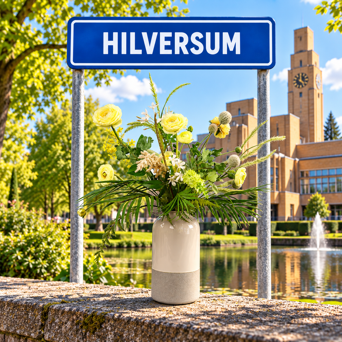 Kunstbloemen in Hilversum: elke woensdag bezorgd