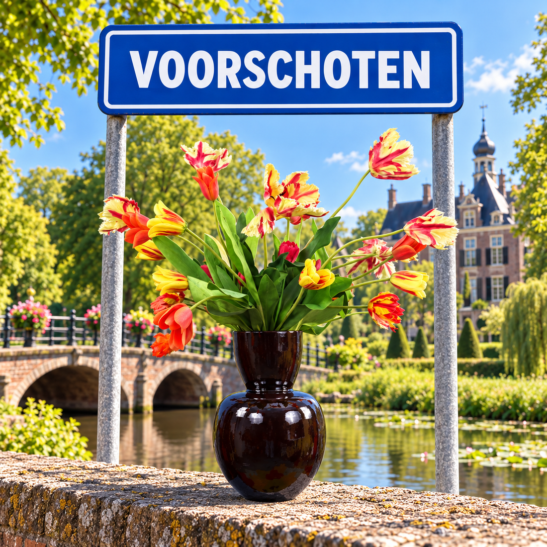 Kunstbloemen in Voorschoten: elke woensdag bezorgd