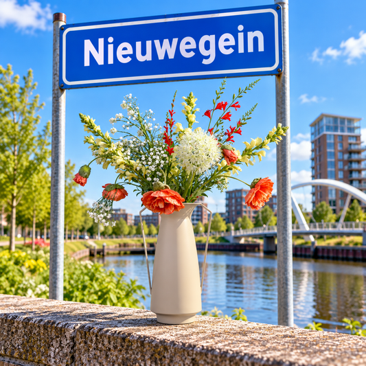 Kunstbloemen in Nieuwegein: elke woensdag bezorgd