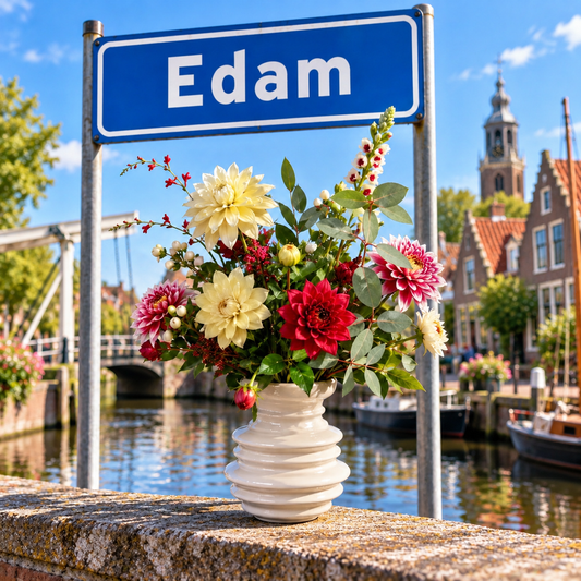 Kunstbloemen in Edam: elke woensdag bezorgd