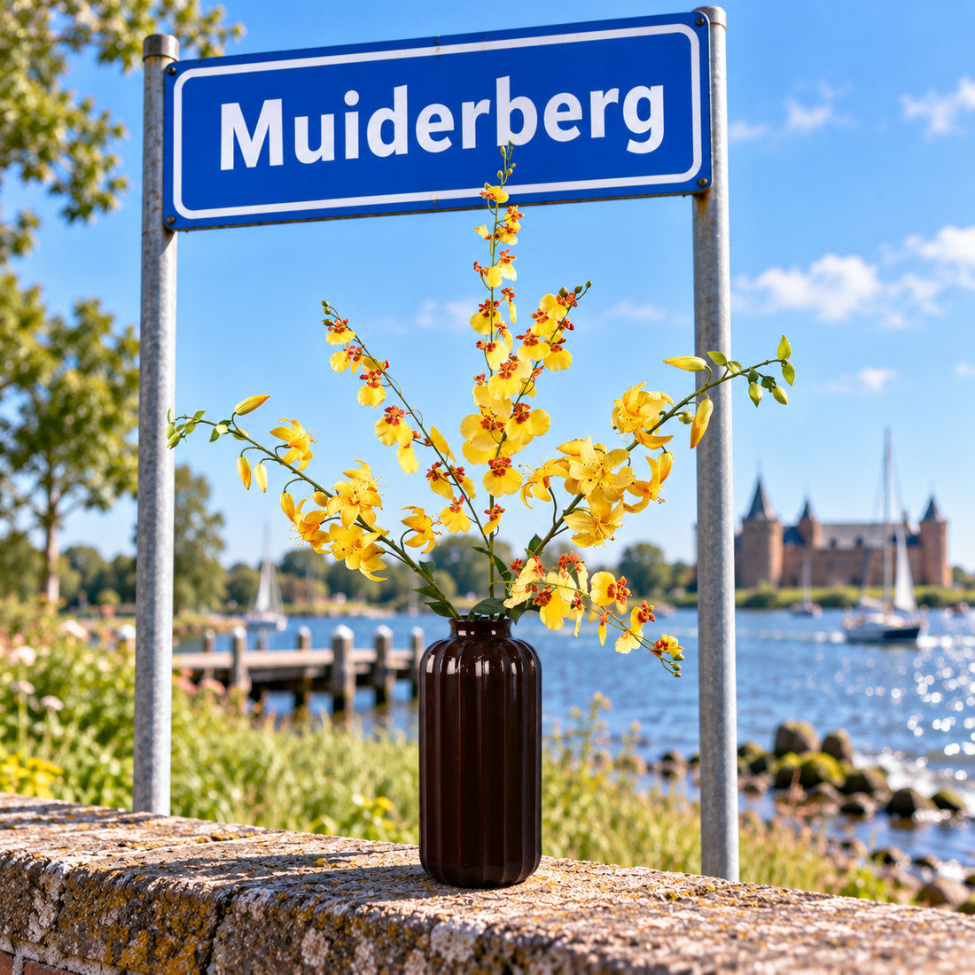 Kunstbloemen in Muiderberg: elke woensdag bezorgd