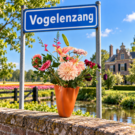 Kunstbloemen in Vogelenzang: elke woensdag bezorgd