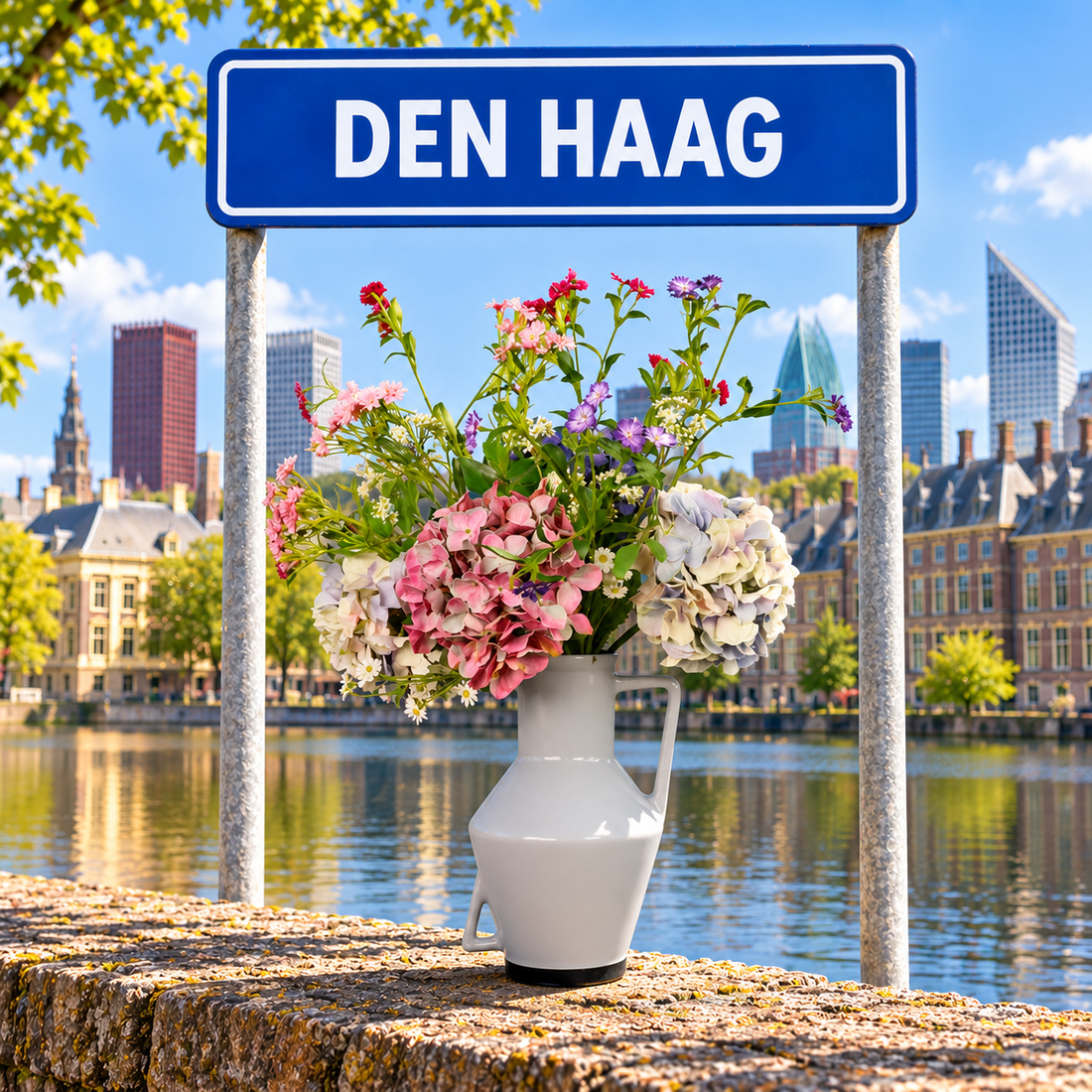 Kunstbloemen in Den Haag: elke woensdag bezorgd