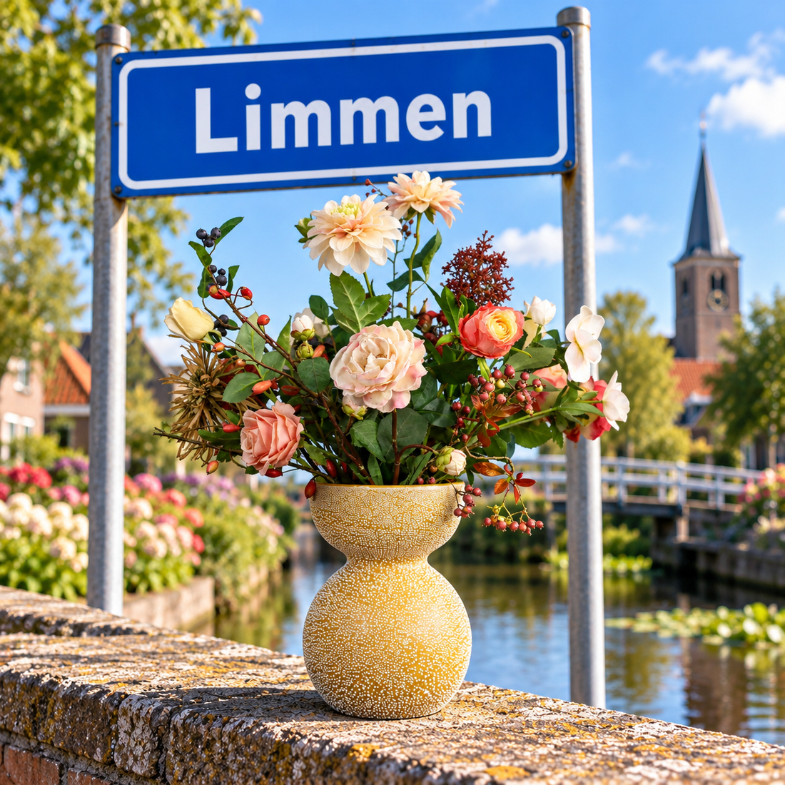 Kunstbloemen in Limmen: elke woensdag bezorgd