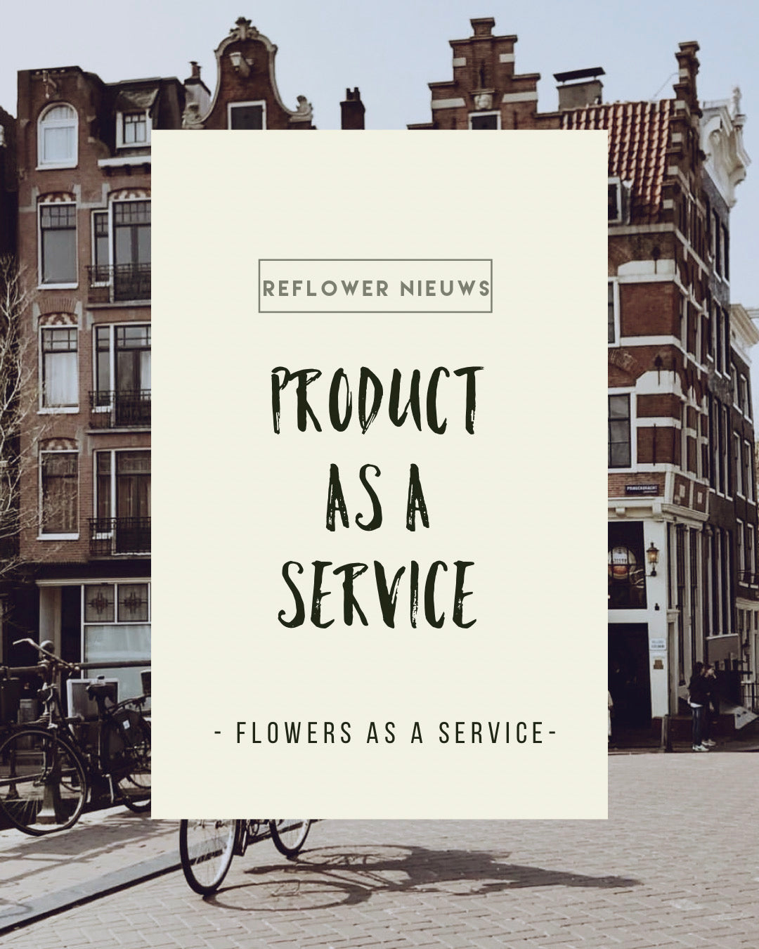 product as a service | flowers as a service