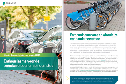 Enthousiasme voor circulaire economie neemt toe