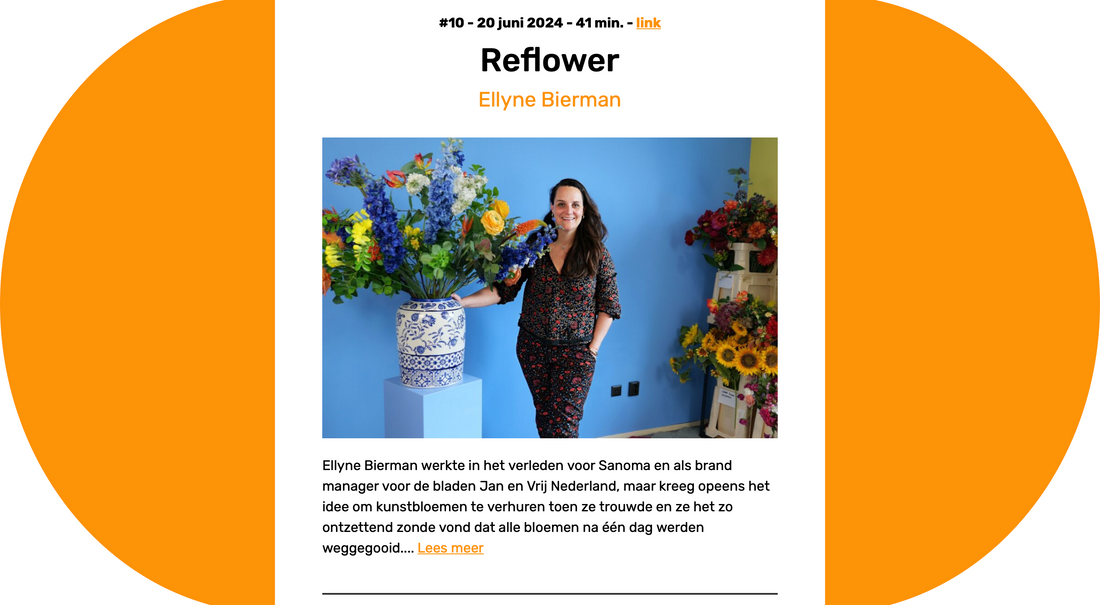 Merkpioniers - Wouter Boon x Ellyne Bierman over Reflower