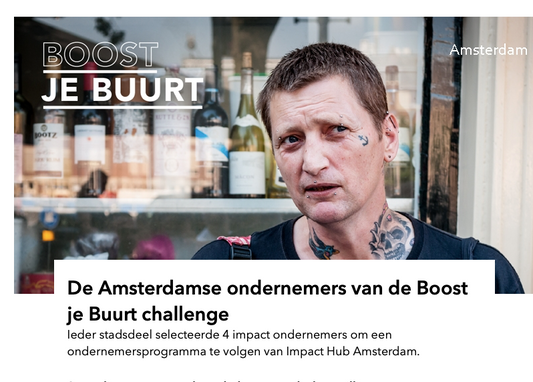 Reflower geselecteerd voor Amsterdam Boost je Buurt