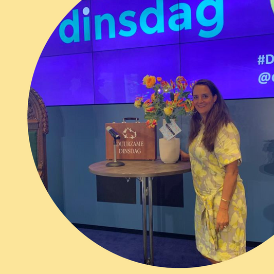 Duurzame Dinsdag. Reflower in de Tweede Kamer