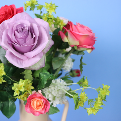 L - Imani | Return to Sender vaas met kunstbloemen | L