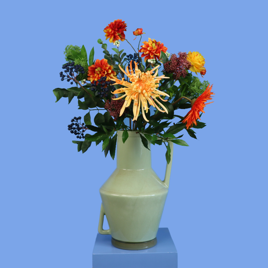 Kunstboeket Rutger in Return to Sender vaas, maat XL – Reflower