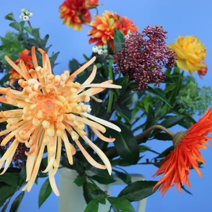 Kunstboeket Rutger in Return to Sender vaas, maat XL – Reflower