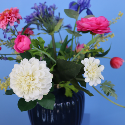L - Elise | Light & Living vaas met kunstbloemen | Large