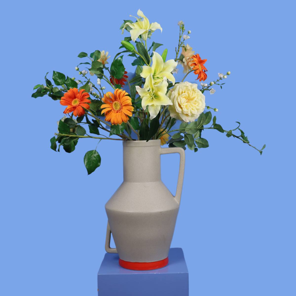 XL - Lisse | Return to Sender vaas met kunstbloemen | XL
