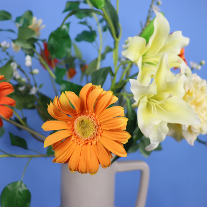 XL - Lisse | Return to Sender vaas met kunstbloemen | XL