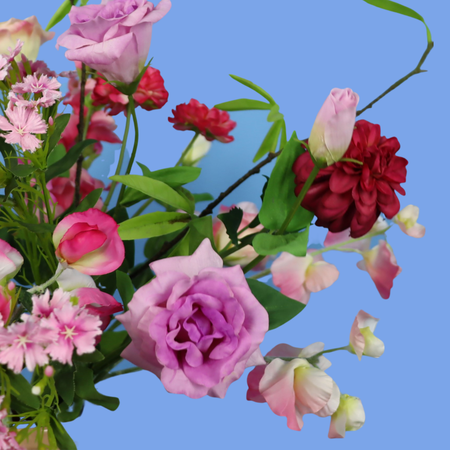 L - Johanna | Return to Sender vaas met kunstbloemen | Large